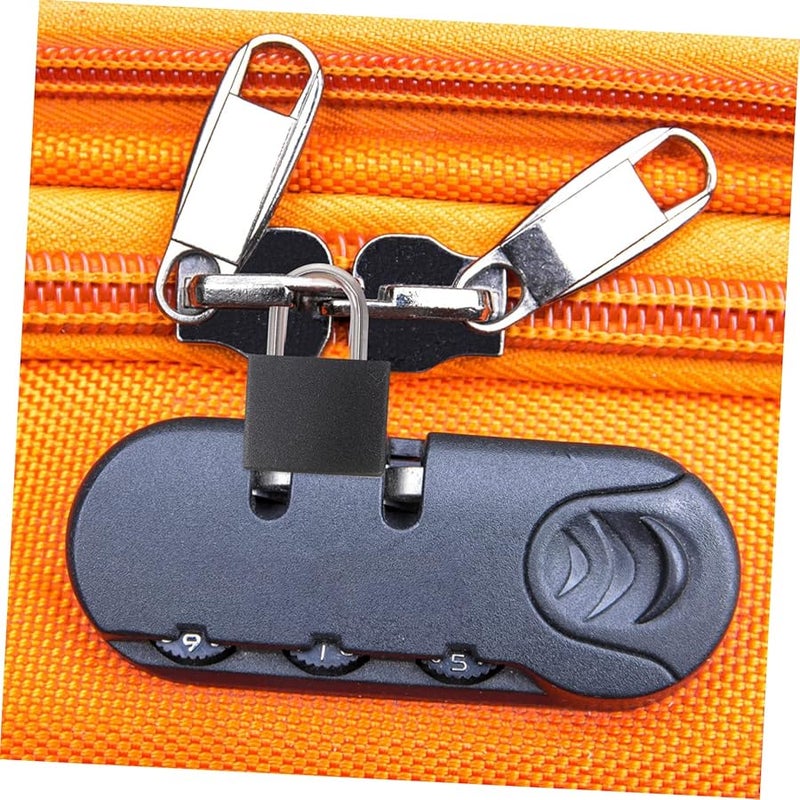 Brass Mini Padlock 2 Pack Security Lock for Backpack Briefcase Travel Jewelry Box - Image 3