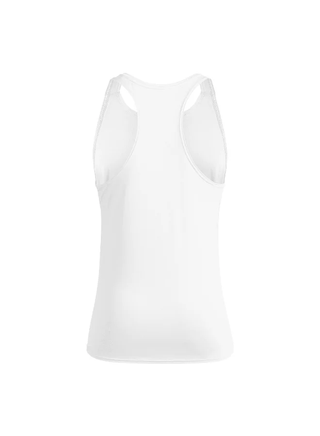 Adidas Adidas Adizero E Snglt White Singlet (Shirt) T-Shirts For Men
