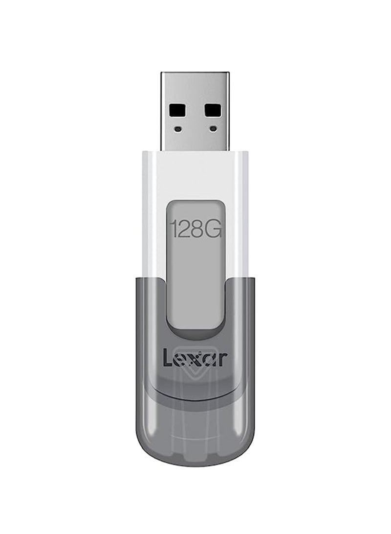 Lexar JumpDrive V100 USB 3.0 Flash Drive, Grey ( LJDV100-128ABGY ) 128GB - Image 2