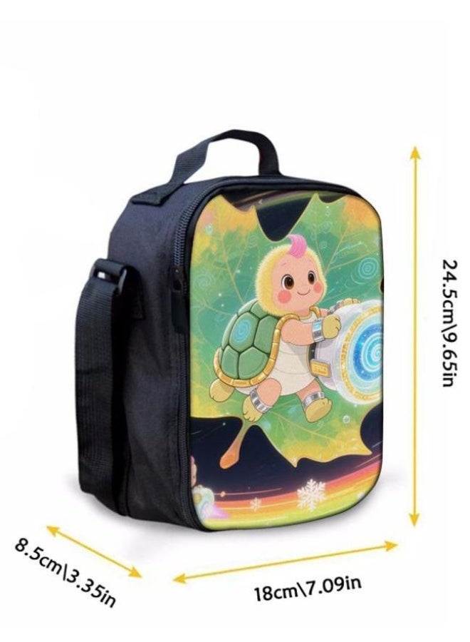 Bright Li Fire Backpacks + handbags + stationery bags | Back-to-school season/festival gifts | Cartoon bag three-piece set, easy to deal with various occasions (available for students, children, friends outings, mountain climbing, school, etc.) - 6 - Image 3