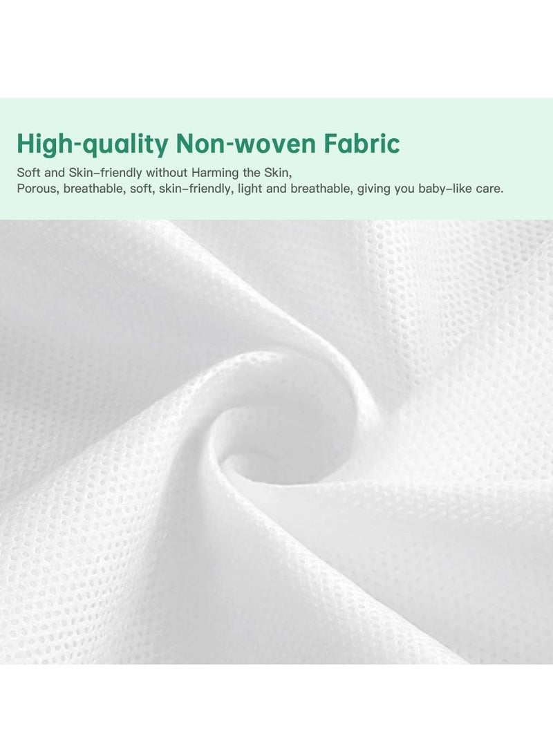 Travel-Friendly Disposable Hotel Bedding Set: Includes 1 Quilt Cover, 1 Sheet, and 2 Pillowcases - Comfortable, Hygienic, and Easy to Carry (Pack of 2)  - Image 2