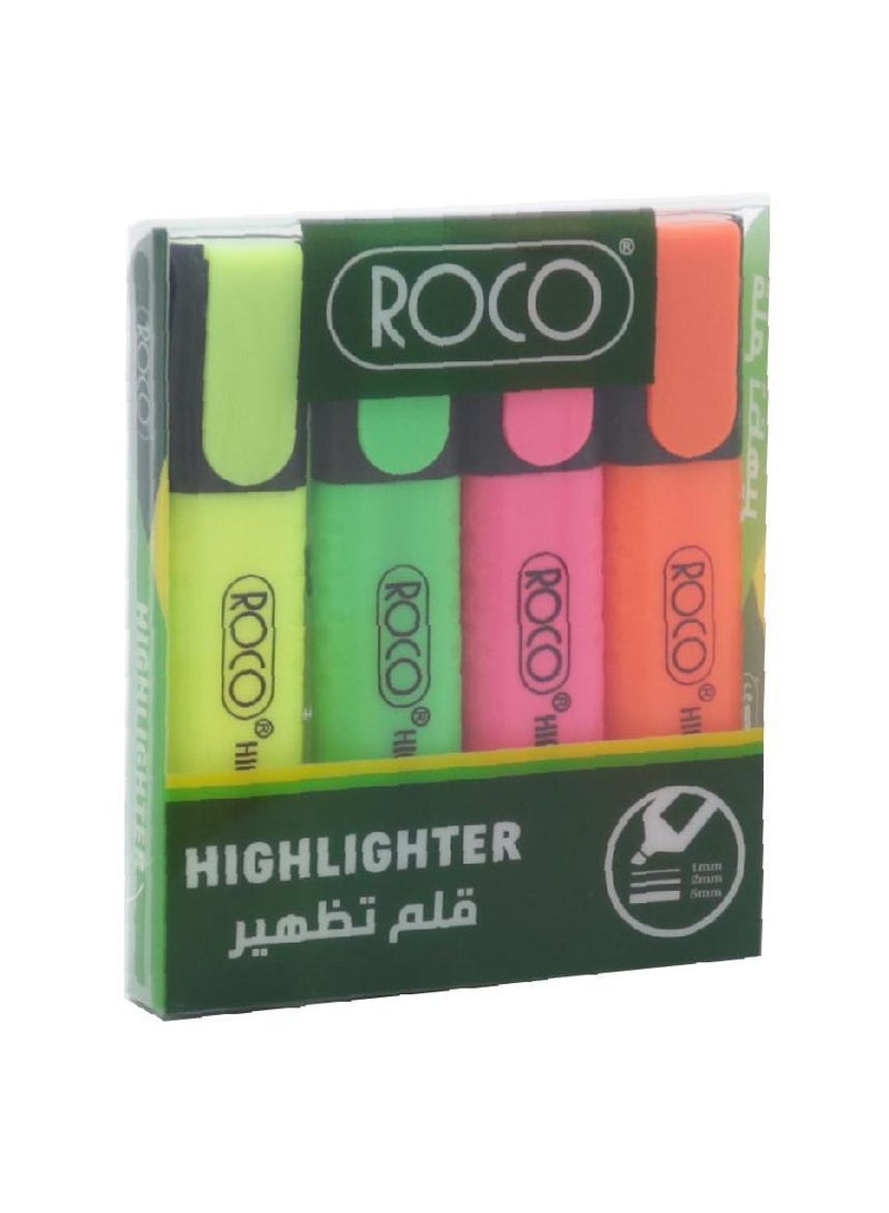 ROCO Highlighter 1.2 - 5 mm Chisel Tip