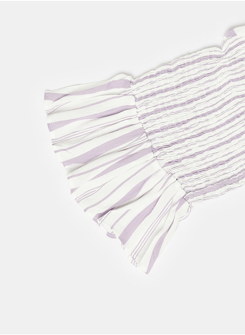 giggles - TANK TOP LAVENDER PRINTED Kids Girls - Image 1