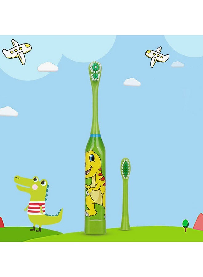 Cute Cartoon Design Ultrasonic Electric Toothbrush For Kids - Image 3