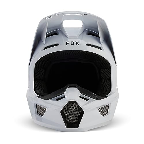 Fox Racing خوذة موتوكروس ديرت بايك من فوكسرسينغ للجنسين V1 كور، بيضاء، متوسطة - Image 3