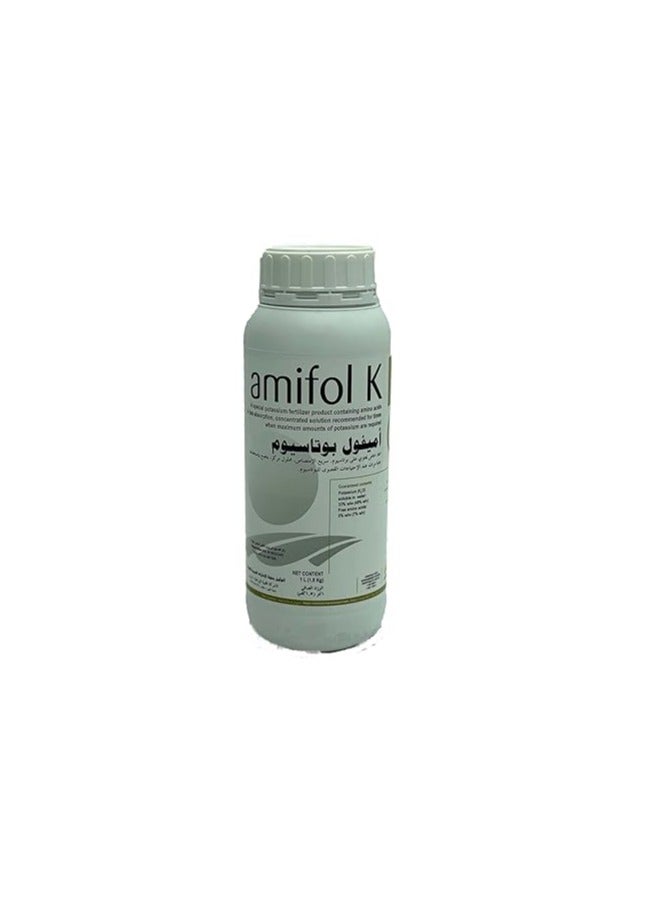 Generic Tradecorp Amifol K | High Concentration of Liquid Potassium Fertilizer Containing Amino Acid | 1 L | 100% Soluble 100% Plant Safe 100% Reliable 