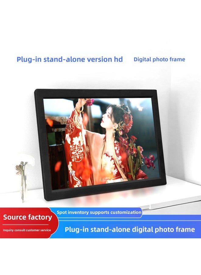 Kanghuaxing 22 Inch Digital Photo Frame Video Picture Player Smart Wifi Electronic Photo Frame Decoration Display-Color:10.1inch [white] Plug-in Stand-alone Version - Image 1