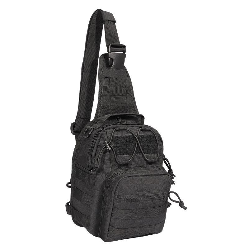 Camo Oxford Cloth 600D Encrypted Extra-Large Camouflage Chest Bag Shoulder Bag Outdoor Bag Crossbody Bag Tactical Small Chest Bag - Image 1