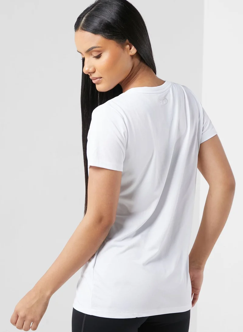 UNDER ARMOUR Tech Solid Logo Arch T-Shirt