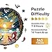 Jigfoxy Wooden Puzzle for Adults Sunset Beach Wooden Jigsaw Puzzle Unique AnimalShaped WoodCut Puzzle for Family and Friends Perfect Valentines Day Gifts XL173 172in545pcs - Image 4