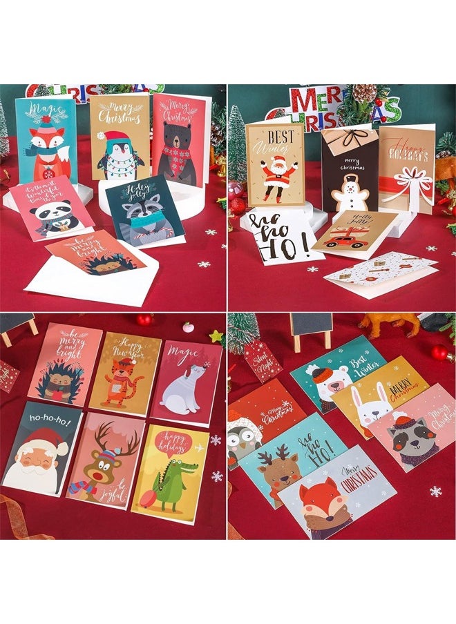 Thinking of You Cards with Envelopes - 24 Thinking of You Greeting Cards with Unique Designs and Inspiring Words - The Perfect Encouragement Cards to Send to a Close Friend
