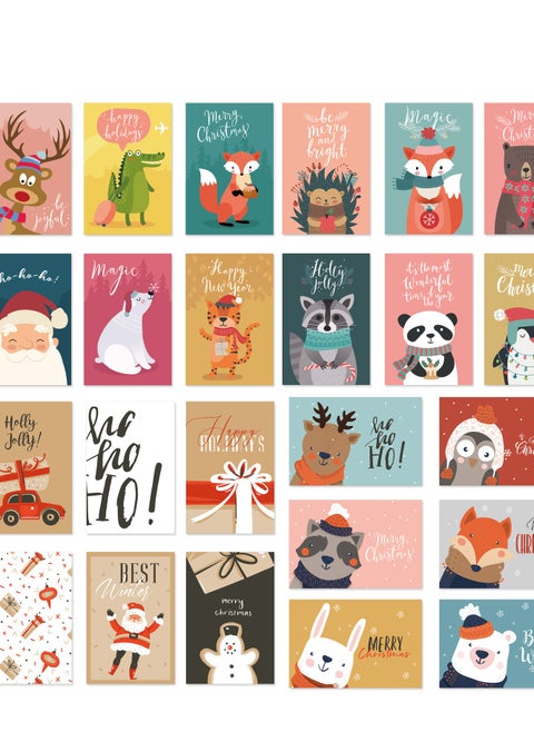 Thinking of You Cards with Envelopes - 24 Thinking of You Greeting Cards with Unique Designs and Inspiring Words - The Perfect Encouragement Cards to Send to a Close Friend