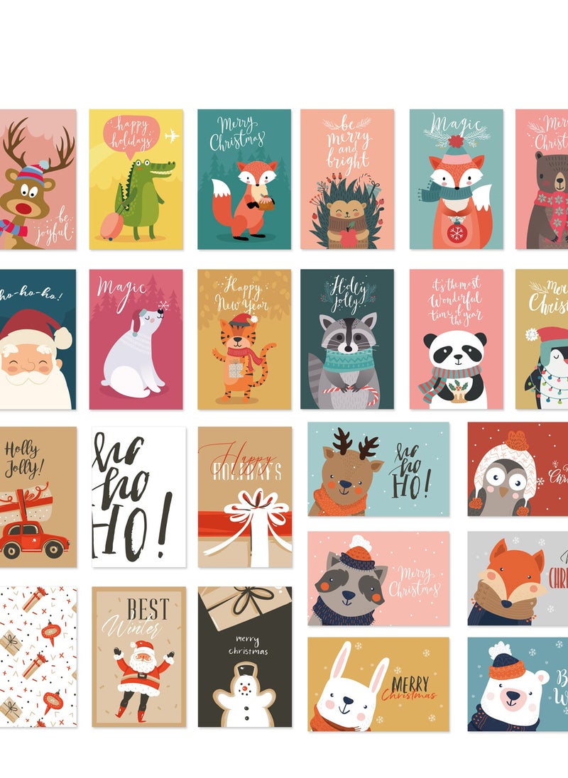 Thinking of You Cards with Envelopes - 24 Thinking of You Greeting Cards with Unique Designs and Inspiring Words - The Perfect Encouragement Cards to Send to a Close Friend