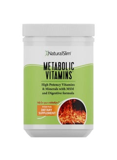 Metabolic Vitamins Combination Of High Potency Multivitamins Minerals B Complex Msm & Digestive Formula Supplements For Men & Women Energy & Metabolism Support Capsule 1 Pack