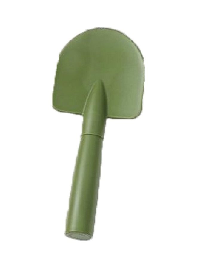 NIBEMINENT 6-Piece Shovel Shaped Spoon Set Green  - Image 1
