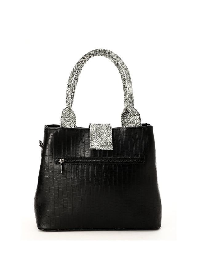 RITZY - Tarso Handbag - Black - Image 1