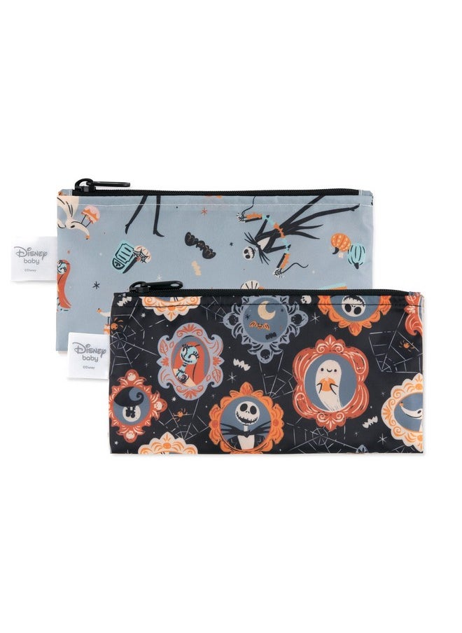 BUMKiNs Bumkins Unisex Kid's Disney, E2 Nightmare Before Christmas-Sm, Snack Bag-2pk  - Image 1