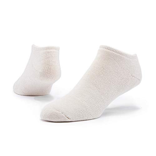 Maggie's Organics - Organic Cotton Footie Socks - for Women & Men - 1 Pair - Unisex - Casual & Comfortable - (Natural - Medium) Below The Ankle Socks - Ultra Low- Soft - Long Lasting - Made In The USA - Image 5
