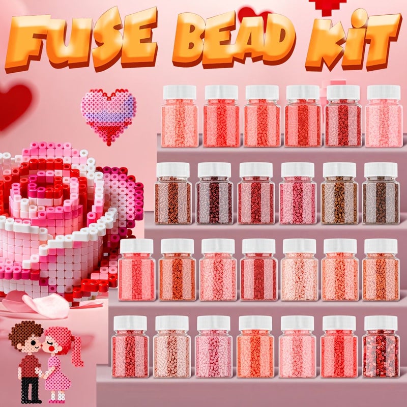 2100pcs 2.6mm Multi Series Pixel Melting Bead Kit for Crafting Party Gifts - Image 1