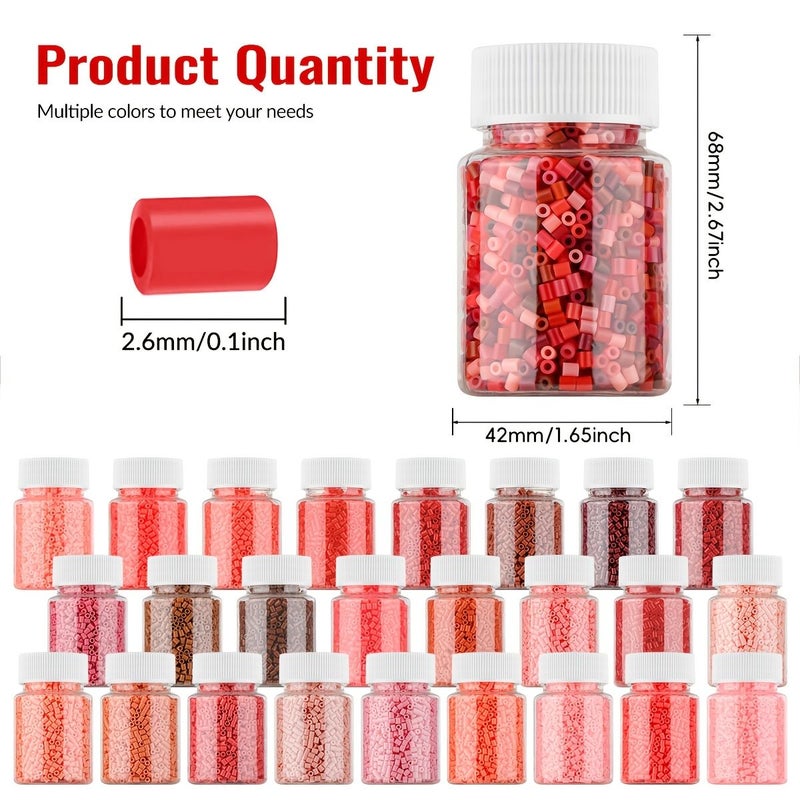 2100pcs 2.6mm Multi Series Pixel Melting Bead Kit for Crafting Party Gifts - Image 4