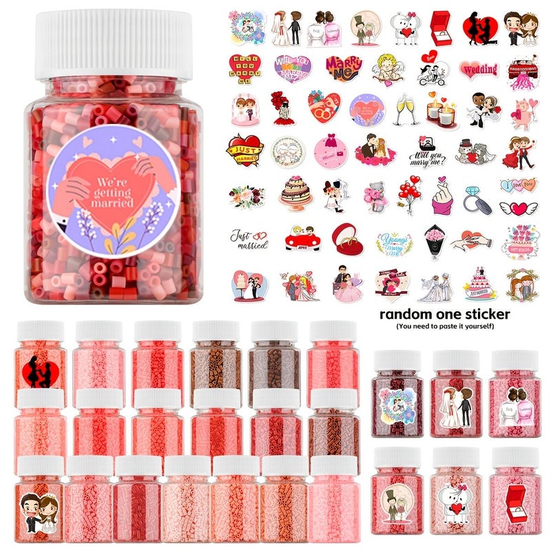 2100pcs 2.6mm Multi Series Pixel Melting Bead Kit for Crafting Party Gifts - Image 3