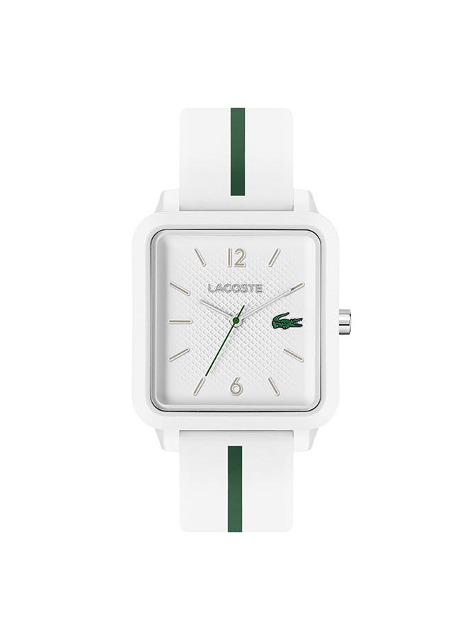 LACOSTE Men Analog Square Shape Silicone Wrist Watch 36 mm  - Image 1