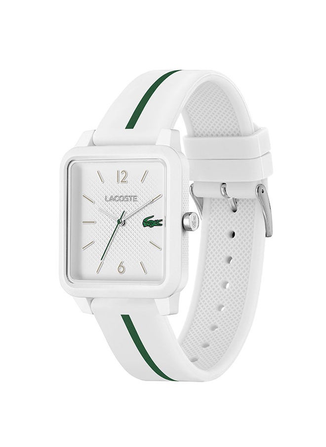 LACOSTE Men Analog Square Shape Silicone Wrist Watch 36 mm  - Image 2