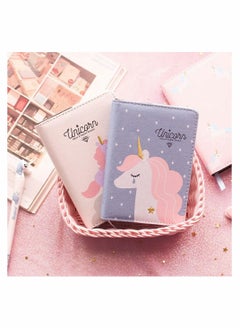 Y&D Fabric Cover Diary Notebook Journal Writing Sketchbook School Supplies for Student (Pink Unicorn)  - Image 3