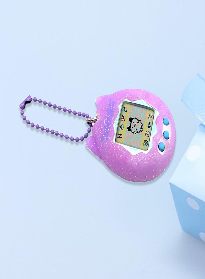 AFJWUZ Silicone Shell Cover for Tamagotchi Original, Travel Storage Case Compatible with Tamagotchi Digital Pet Accessories(Only Case) (Purple) - Image 3