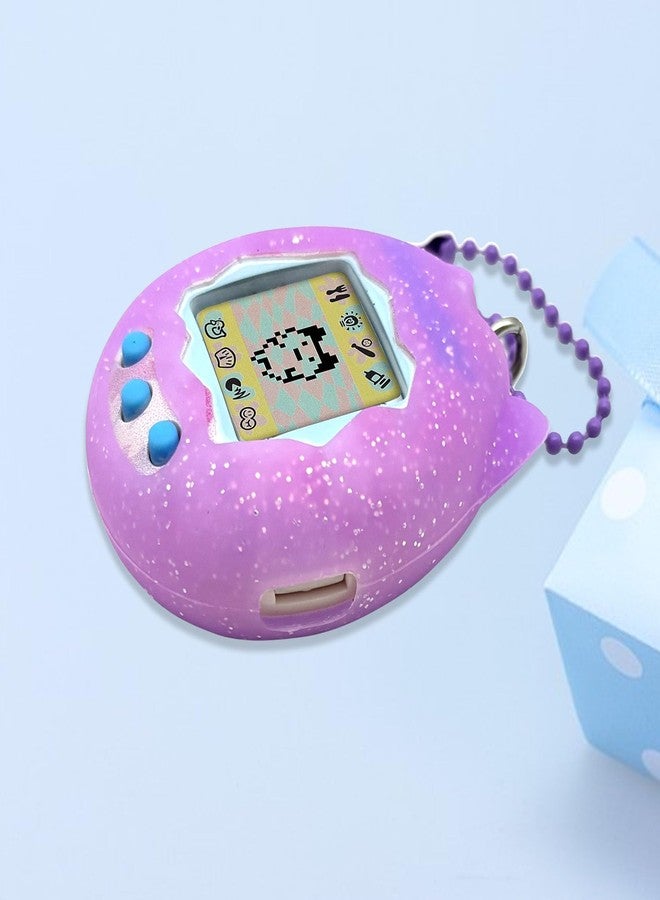 AFJWUZ Silicone Shell Cover for Tamagotchi Original, Travel Storage Case Compatible with Tamagotchi Digital Pet Accessories(Only Case) (Purple) - Image 4