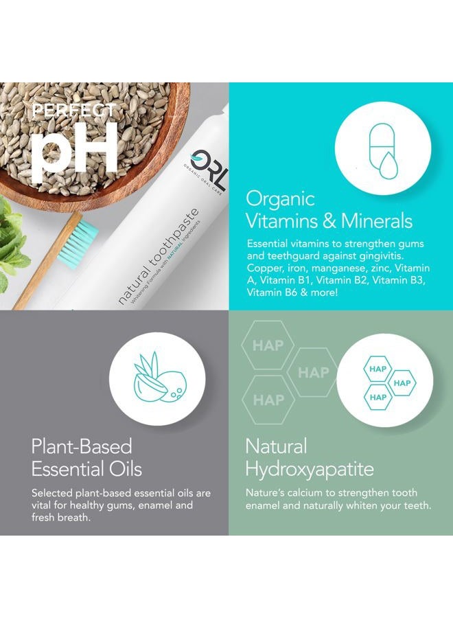 ORL Natural & Organic Toothpaste – Uniquely Formulated to Clean Your Mouth, Helps to Restore Your Mouth's Natural Perfect pH - Mint - Image 5