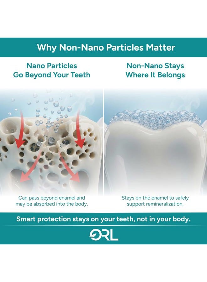 ORL Natural & Organic Toothpaste – Uniquely Formulated to Clean Your Mouth, Helps to Restore Your Mouth's Natural Perfect pH - Mint - Image 2