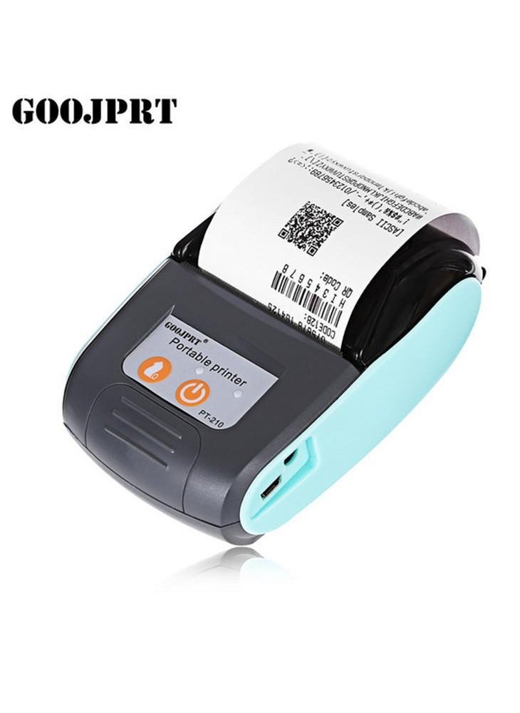 GOOJPRT Portable Thermal Printer Handheld 58mm Receipt Printer for Retail Stores Restaurants Factories Logistics  - Image 1