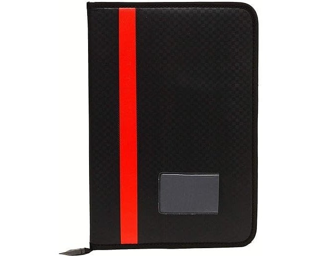 Freedy Leather Multipurpose Professional File Folders for Certificates, Documents Holder, Document Bag, Portfolio, Executive File Legal Size Documents Holder with 20 Sleeves(Pack of 1)-a - Image 1