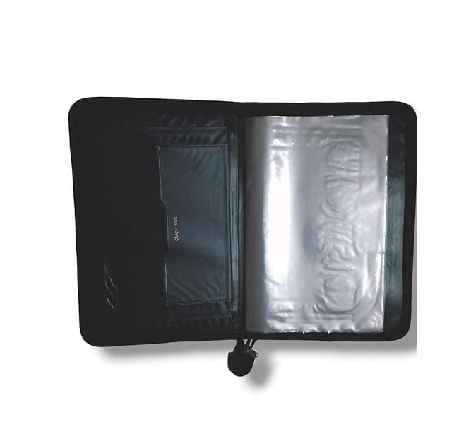 Freedy Leather Multipurpose Professional File Folders for Certificates, Documents Holder, Document Bag, Portfolio, Executive File Legal Size Documents Holder with 20 Sleeves(Pack of 1)-a - Image 3