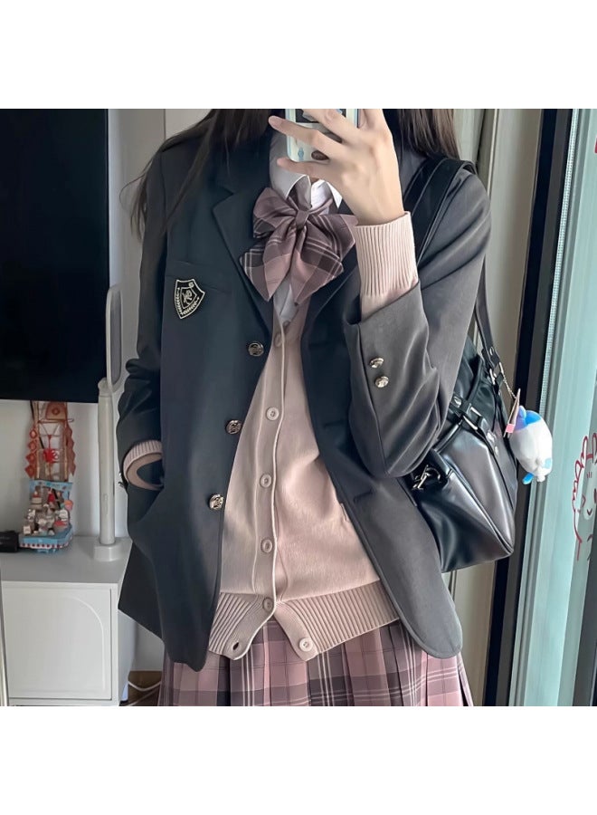 Original Uniform Lotus Collar Coat College Galaxy Star Original Design Uniform Lotus Collar Suit Coat 
