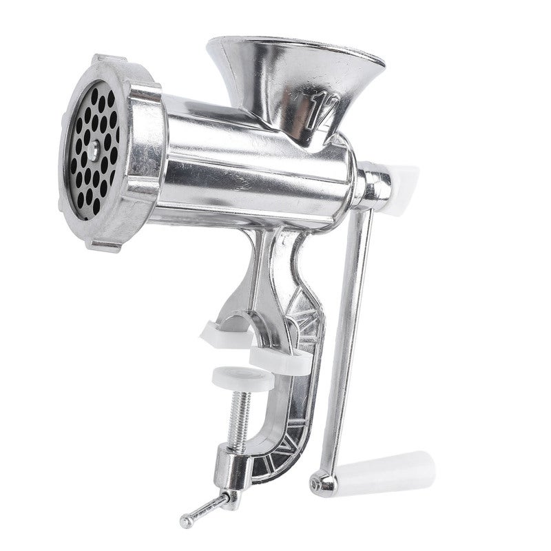 Manual Meat Grinder: Stainless Steel Blades, Precise Control - Sturdy Construction, Meat Mincer for Home Kitchen and Restaurant Use - Image 4