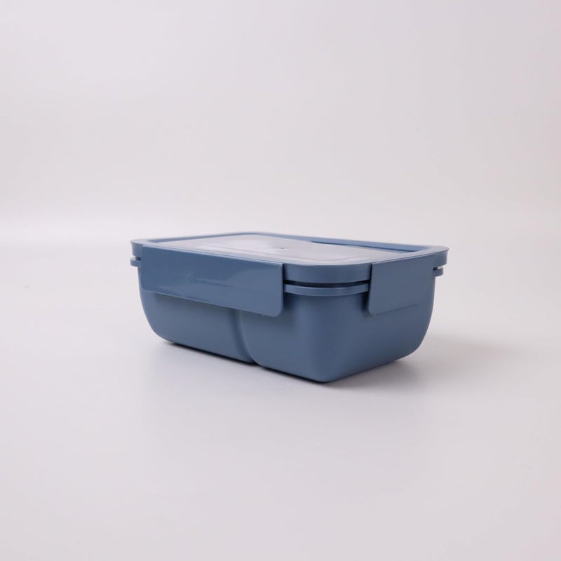 MICRONEWARE MICROWAVE WHEAT STRAW ECO RECTANGULAR LUNCH BOX 1000ML - Image 2