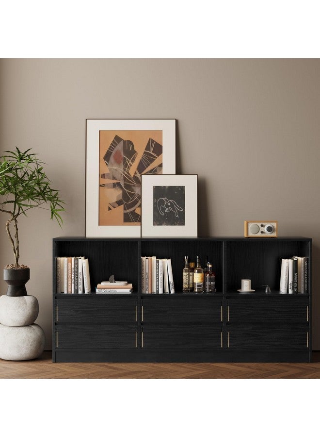 Abyssaly 24 Inch X 196 Inch Black Wood Self Adhesive Paper Decorative Self-Adhesive Film Furniture Real Wood Tactile Sensation Surfaces Easy to Clean - Image 3