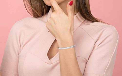 Savlano 925 Sterling Silver Herringbone Flat Snake Magic Chain Bracelet For Women & Men - Made in Italy Comes With a Gift Box (8, 4.5mm) - Image 5