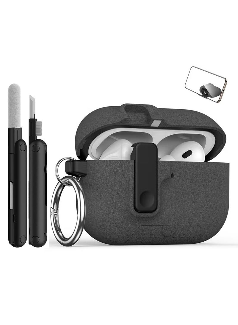 X-level Airpods Pro 3 Case Cover, Design Modern Lock for Apple AirPods Pro 3 Case – Sleek Protective Style with Locking Security Compatible with Airpods Pro 3 (Sand Stone) - Image 1