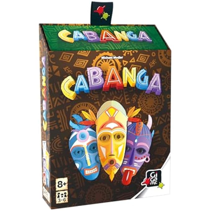 GIGAMIC - CABANGA - GET RID OF YOUR CARDS IN YOUR HAND AS QUICKLY AS POSSIBLE. FOR 3 TO 6 PLAYERS - AGES 8+ - Image 1