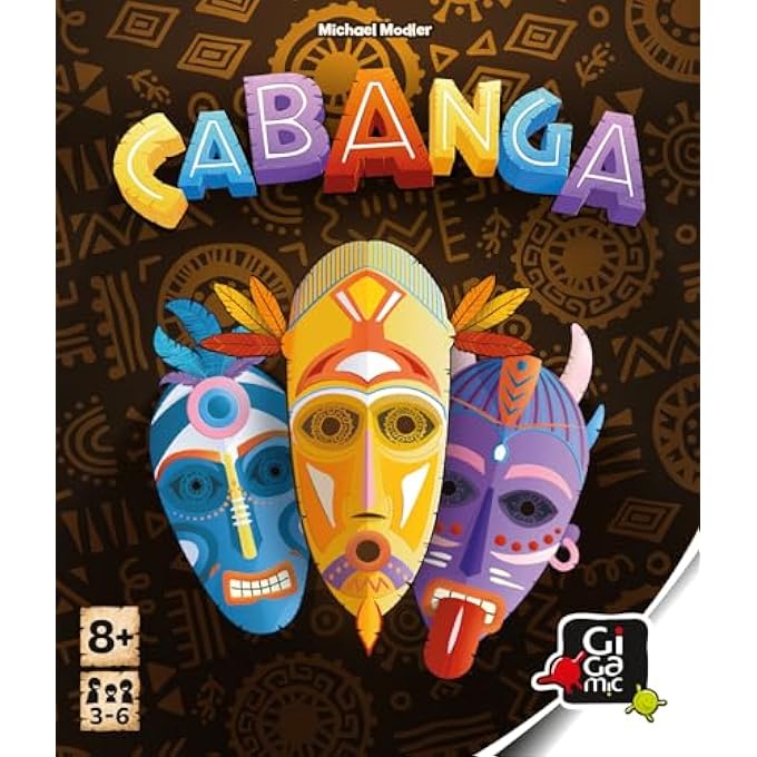 GIGAMIC - CABANGA - GET RID OF YOUR CARDS IN YOUR HAND AS QUICKLY AS POSSIBLE. FOR 3 TO 6 PLAYERS - AGES 8+ - Image 3