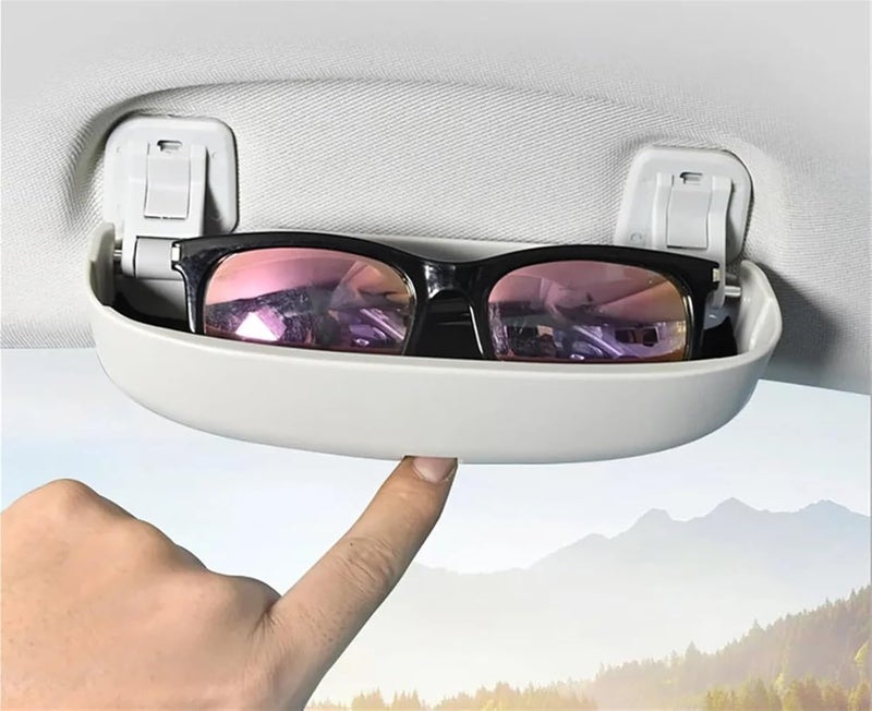 QASULER ABS Car Glasses Holder Case for Lexus - Image 3