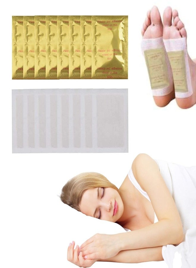 GROOTS Ginger Foot Patch Detox Foot Patches Pain Relief Cleansing Toxin Remover Foot Pads Detoxify Stress Relief Sleep Patch for Detoxification for Men and Women (1 Box = 10 Patches) (Pack of 1) - Image 4
