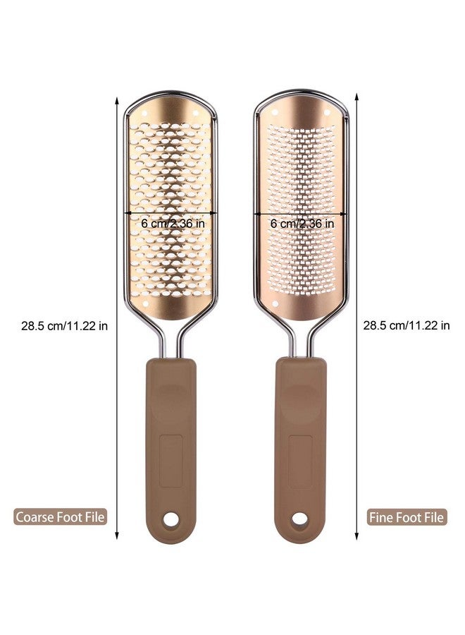 LoveBB 2 Pack Pedicure Rasp Foot File Callus Remover, Professional Foot Scrubber Remove Dead Skin Cracked For Wet And Dry Feet - Image 2
