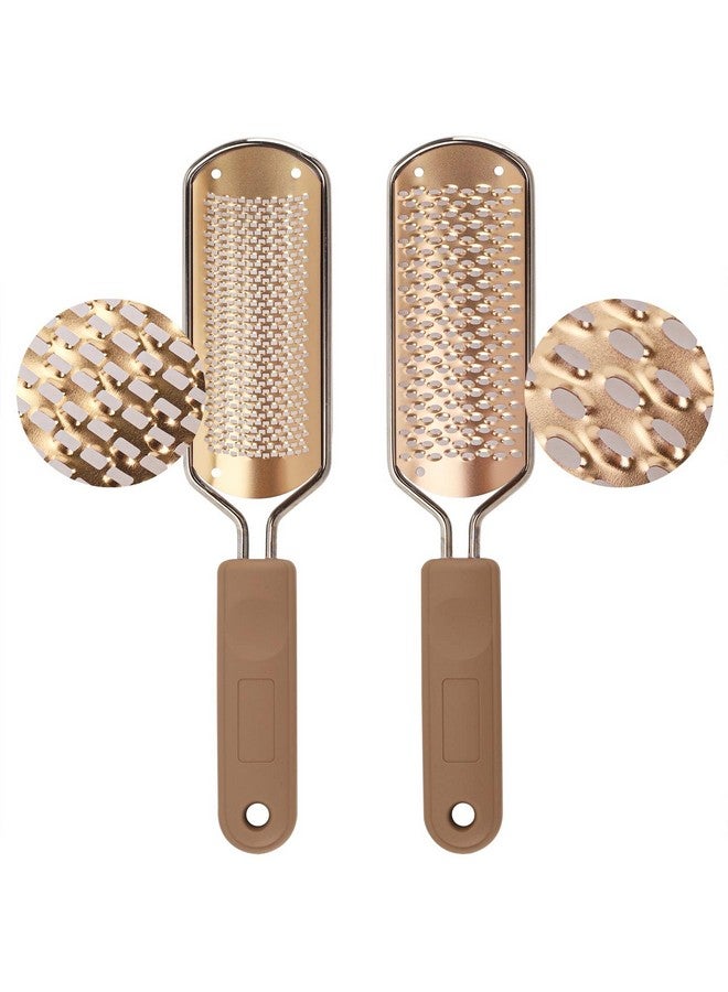 LoveBB 2 Pack Pedicure Rasp Foot File Callus Remover, Professional Foot Scrubber Remove Dead Skin Cracked For Wet And Dry Feet - Image 1