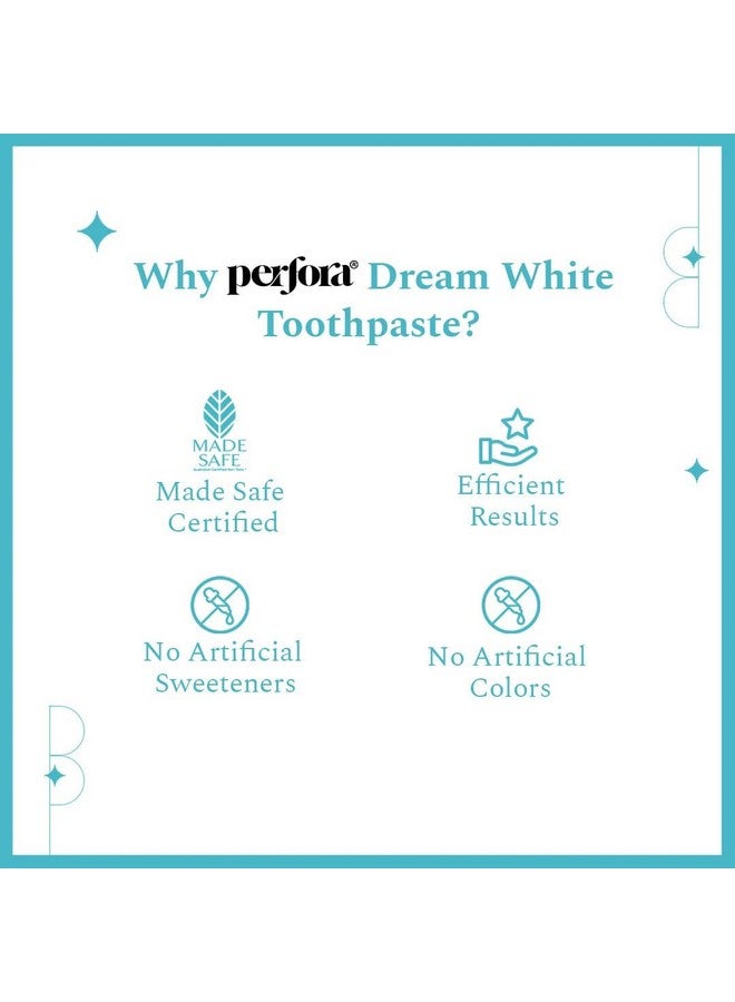Perfora معجون أسنان بيرفورا لتبييض الأسنان - 150 جرام | العناية بالفم ومعجون الأسنان | معجون تبييض الأسنان الفوري | معجون أسنان للأطفال والبالغين | معجون أسنان خالي من SLS | بدون محليات صناعية | مصنوع بأمان - Image 5