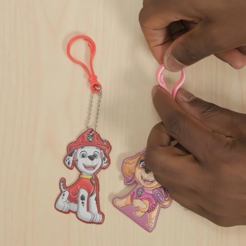 amscan Paw Patrol Adventures Puffy Vinyl Keychains - 2 1/2" x 2", 8 Pcs - Image 3