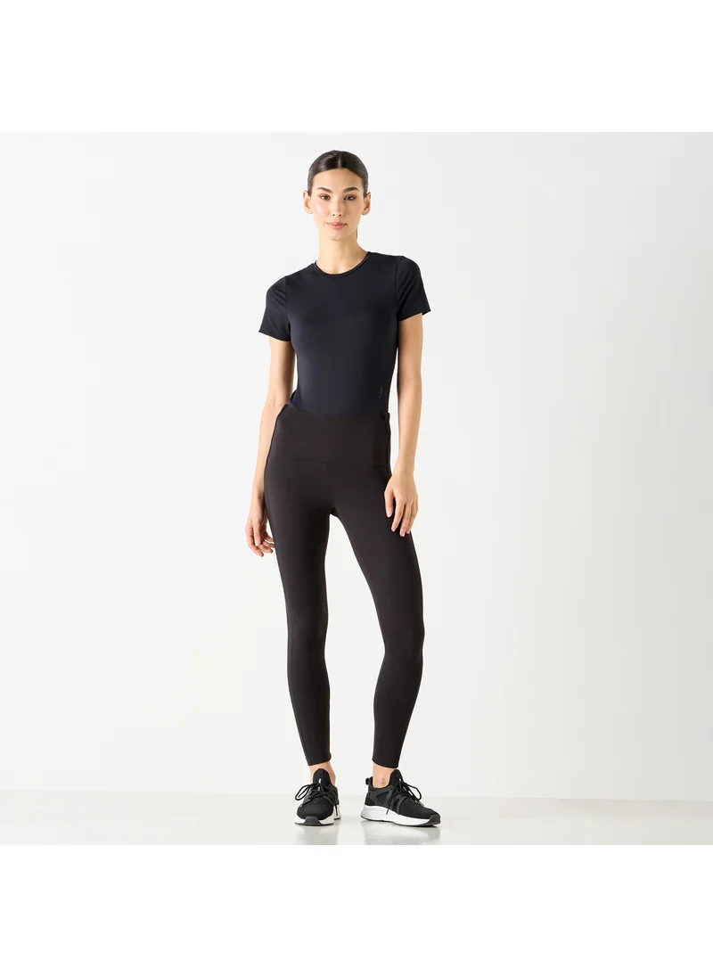 ادوت من سبلاش Bodysuit with Short Sleeves and Crew Neck